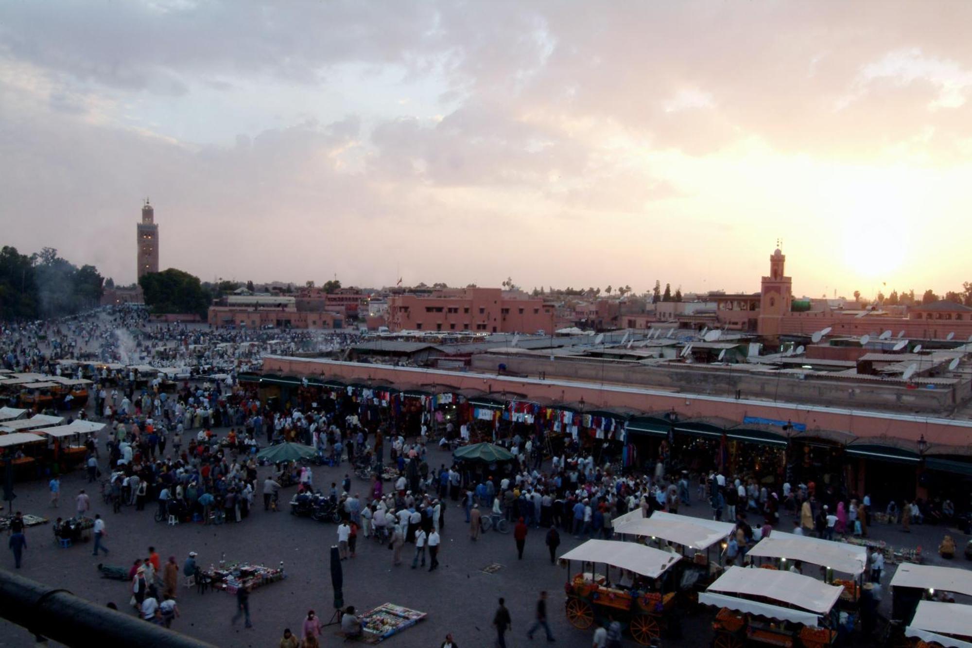 شقة Magnifique Duplex A Marrakech مراكش المظهر الخارجي الصورة
